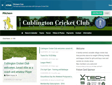 Tablet Screenshot of cublingtoncc.org